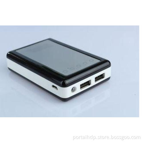 A New Class 18650 Battery Dual USB Power Bank 6600mAh With